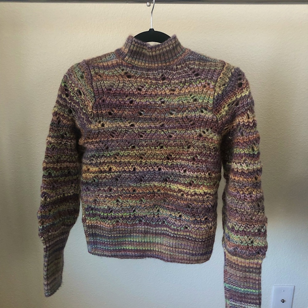 The Drop Women's Ryder Ombre Mock Neck Sweater